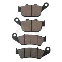 New Front Rear Brake Pads For Honda NX 650 DOMINATOR XL 600 650 V TRANSALP 2000- New Front Rear Brake Pads For Honda NX 650 DOMINATOR XL 600 650 V TRANSALP 2000-