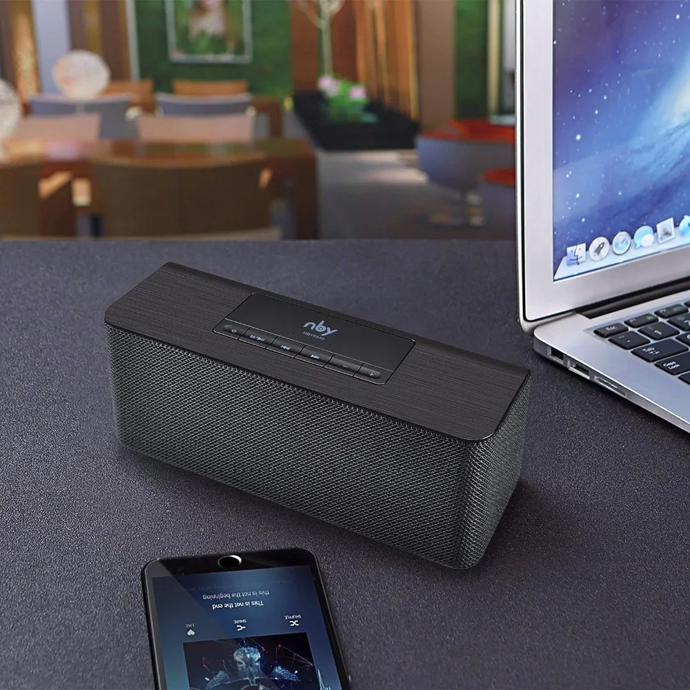 NBY 5540 беспроводной динамик портативный Bluetooth стерео звук 10 Вт система музыкальный