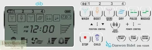 CLEAN SENSE BIDET ELONGATED 1500R-EW Electronic Toilet Seat w/Remote Air Dry New (3)