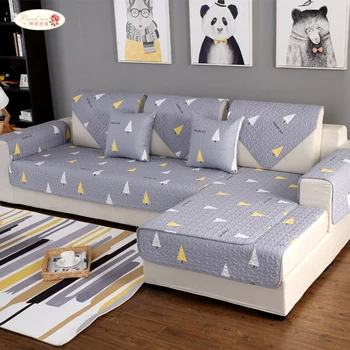 

Proud Rose Nordic Cotton Sofa Cushion Four Seasons Universal Sofa Towel Antiskid Cushion Modern Backrest Towel Cover