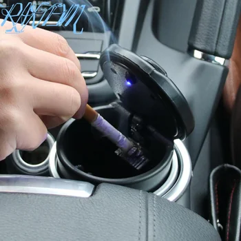 

Portable Auto Car LED Cigarette Smoke car Ashtray for Toyota Camry Highlander RAV4 Crown Reiz Corolla Vios Yaris L