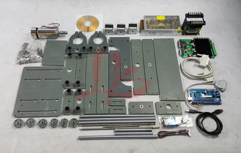 diy ЧПУ гравировальный мини Pcb фрезерная деревянная машинка для резки дерева фрезерный станок с бесплатным режущий зажим сверлильная Цанга