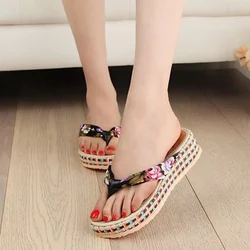 

women summer gladiator jelly shoes sandalias high heel wedge sandals flat platform flip flops shoes slippers WS079