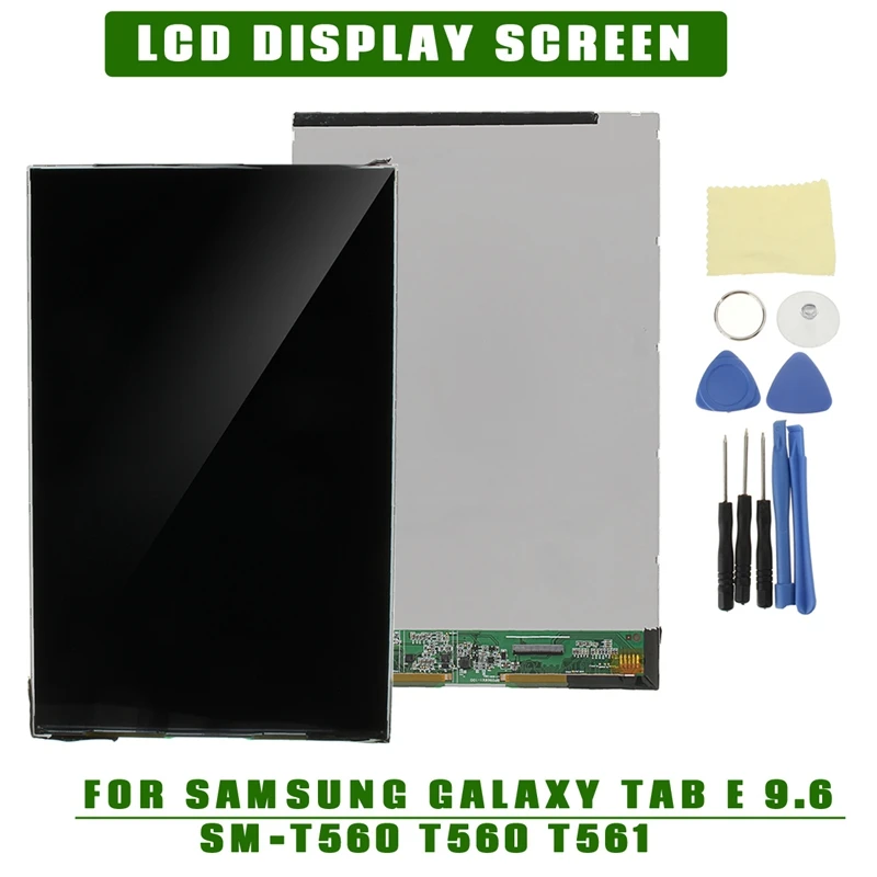 

LCD Touching Display Screen For Samsung for Galaxy Tab E 9.6" SM-T560 T560 T561 Replacement With Repair Tools