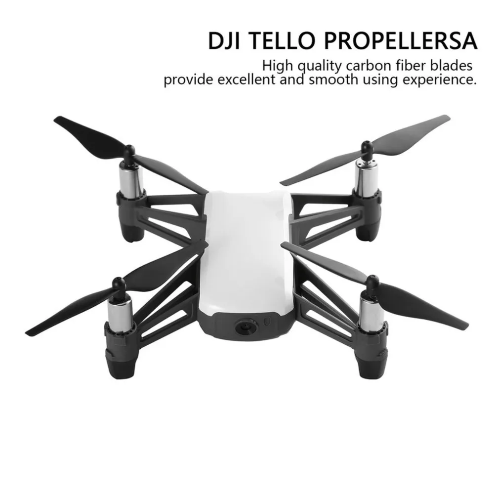 4 шт. быстросъемный Дрон пропеллеры для DJI Tello Мини Пропеллер для дрона CCW/CW реквизит запасные части Дрон аксессуары