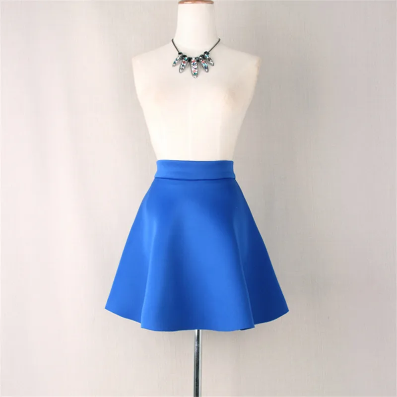 

Fashion Grid Design Women Skirt Autumn Winter Elastic Faldas Zipper Mini Skirt Sexy Girls Solid Pleated Skirts