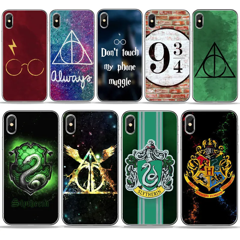 

Harry Potter Hallows Symbol 934 Slytherin Map Phone Case For huawei mate 10 P8 lite 2017 P8 P9 P10 Lite honor 10 Soft TPU cover
