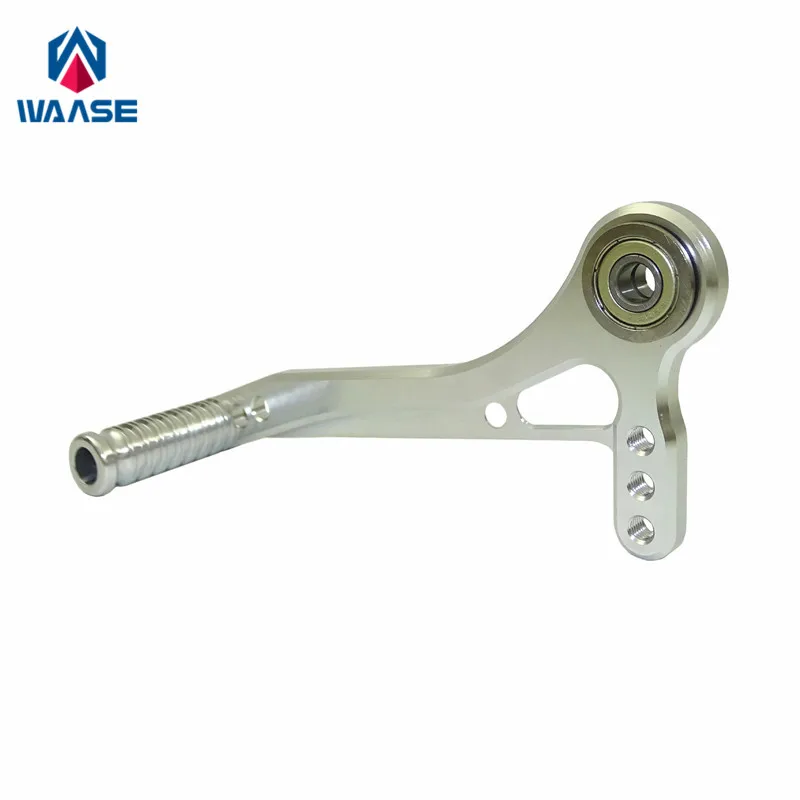 

waase For Rearset Rear Set Replacement Spare Parts Motorcycle Adjuster Gear Shifter Shift Lever Pedal with Toe Pegs Toepeg Kit