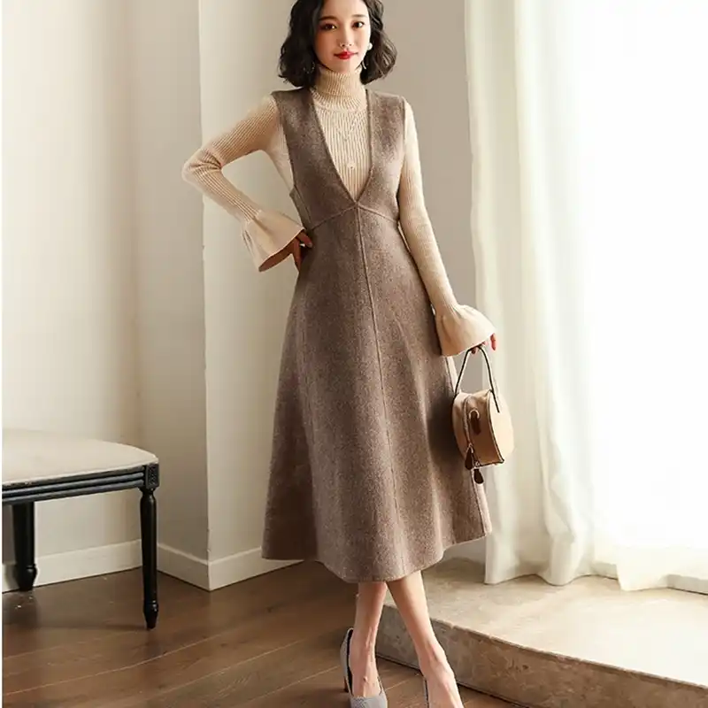 jumper long dress