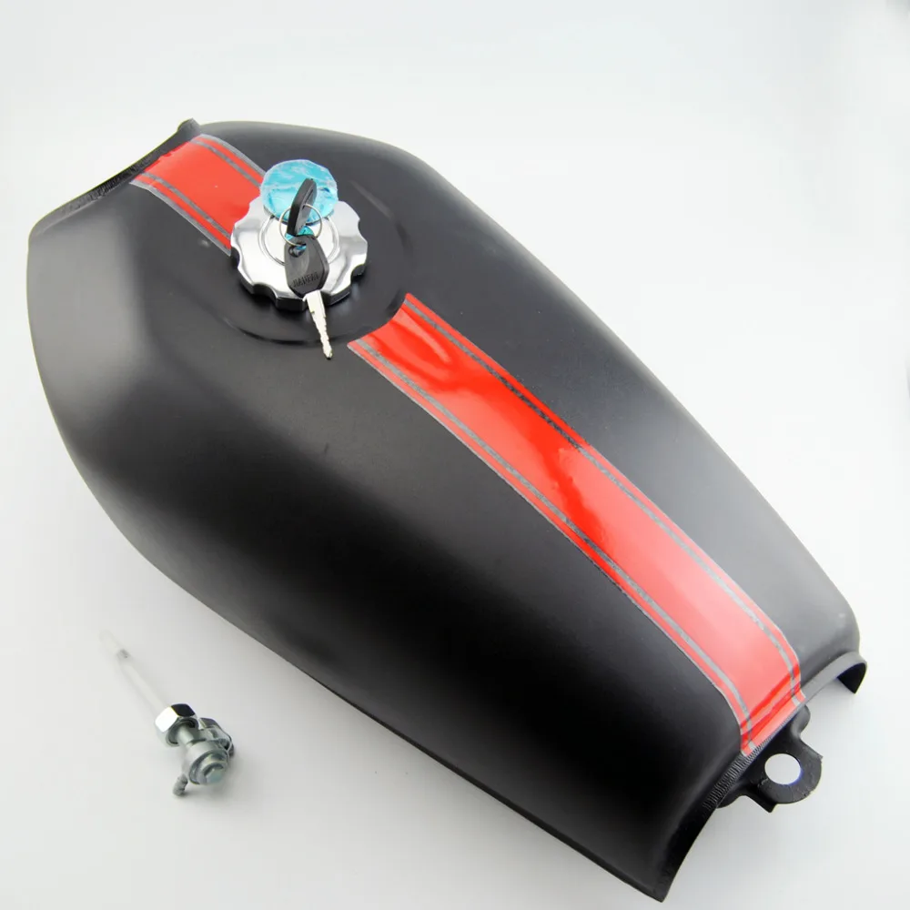 Motocicleta vintage 9 litros Cafe Racer gas tanque universal para Honda