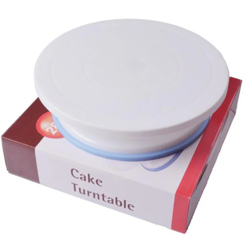  Goldbaking Cake Stand Set All-in-One Cake Decorating Supplies with Revolving Cake Turntable  2 Icin
