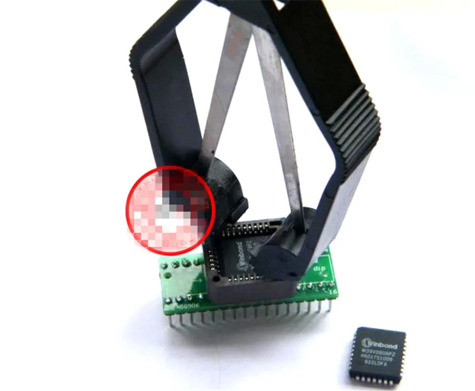 Съемник для извлечения микросхем PLCC IC BIOS, инструменты для ...