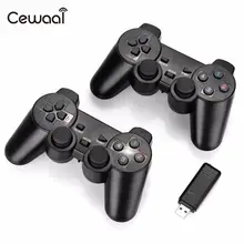 Cewaal 2Pcs 2.4Ghz Wireless Gamepad Controller with Vibration Joysticks Joypad for Windows XP/7/8/10