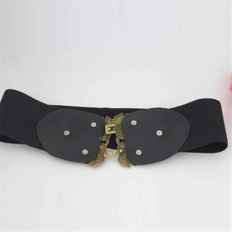 Female Brief Wide Belt Decoration Elastic Cummerbund Strap Dress Accessories Waistband for women Fashion Accessory 40FE068