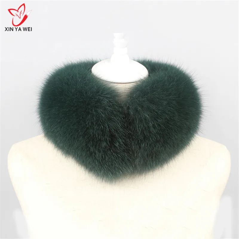 Hot Sale Real Fox Fur Collar Women Natural Fox Fur Scarf Winter Minter Multiple Colour Fur Scarves