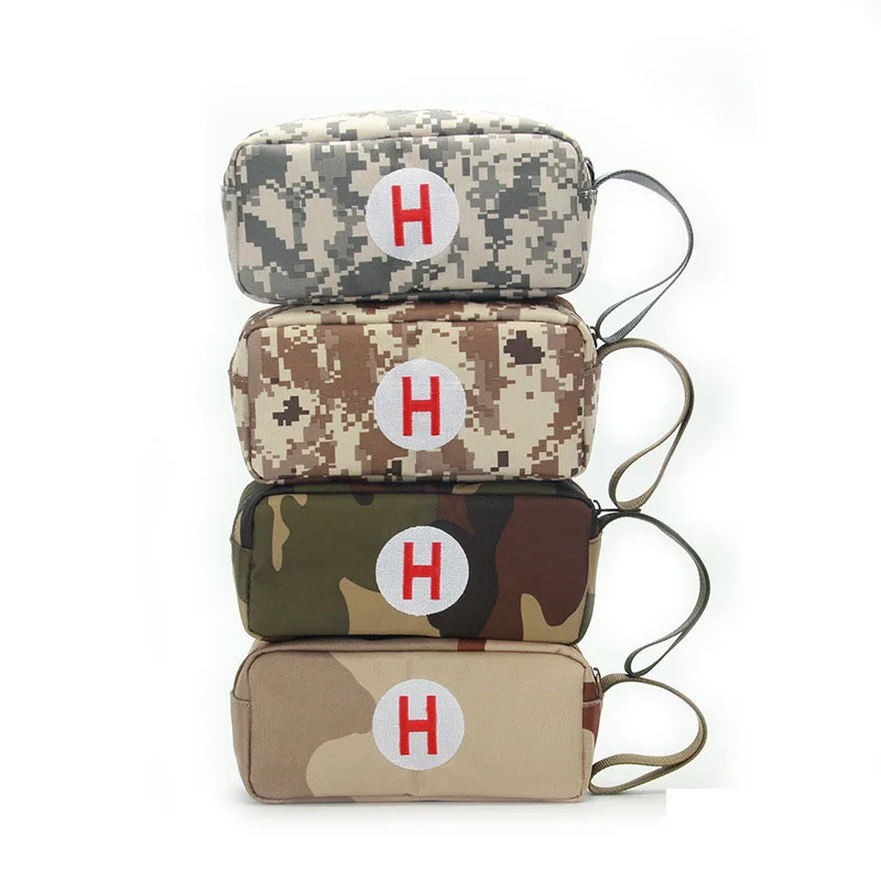 

Mini Army fans outdoors camouflage Student pen bag Mountaineering bag Store First aid kit tactics
