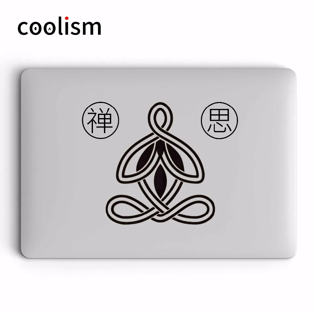 Zen Buddhism Thinker Laptop Sticker for Apple MacBook Pro Air Retina 11