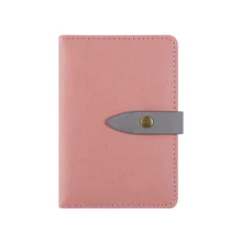 

Pocket Notebook a7 Planner Filofax Cute Mini Traveler Diary Personal Organizer Lined Pages Leather Agenda Macaron Sketchbook