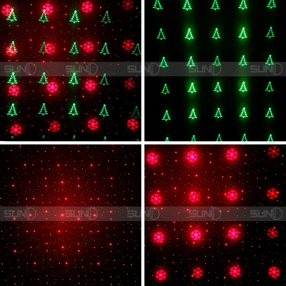 SUNY Открытый лазерный проектор цветные оттенки корпус металлический корпус живопись алюминиевый сплав чехол водонепроницаемый RGR Красный Зеленый Сад Рождество