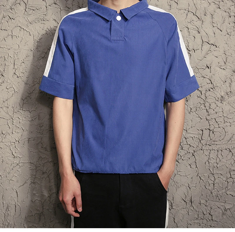 Summer Mens Fashion Polo Shirts (7)