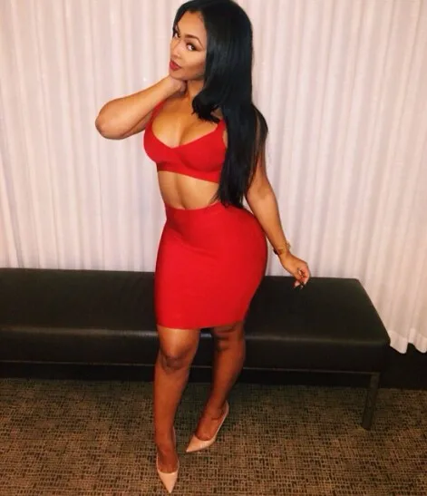 2015-new-2-Piece-Set-Women-Bandage-Red-Dress-Fashion-Summer-Womens-Apparel-Party-Sexy-Bodycon (1)
