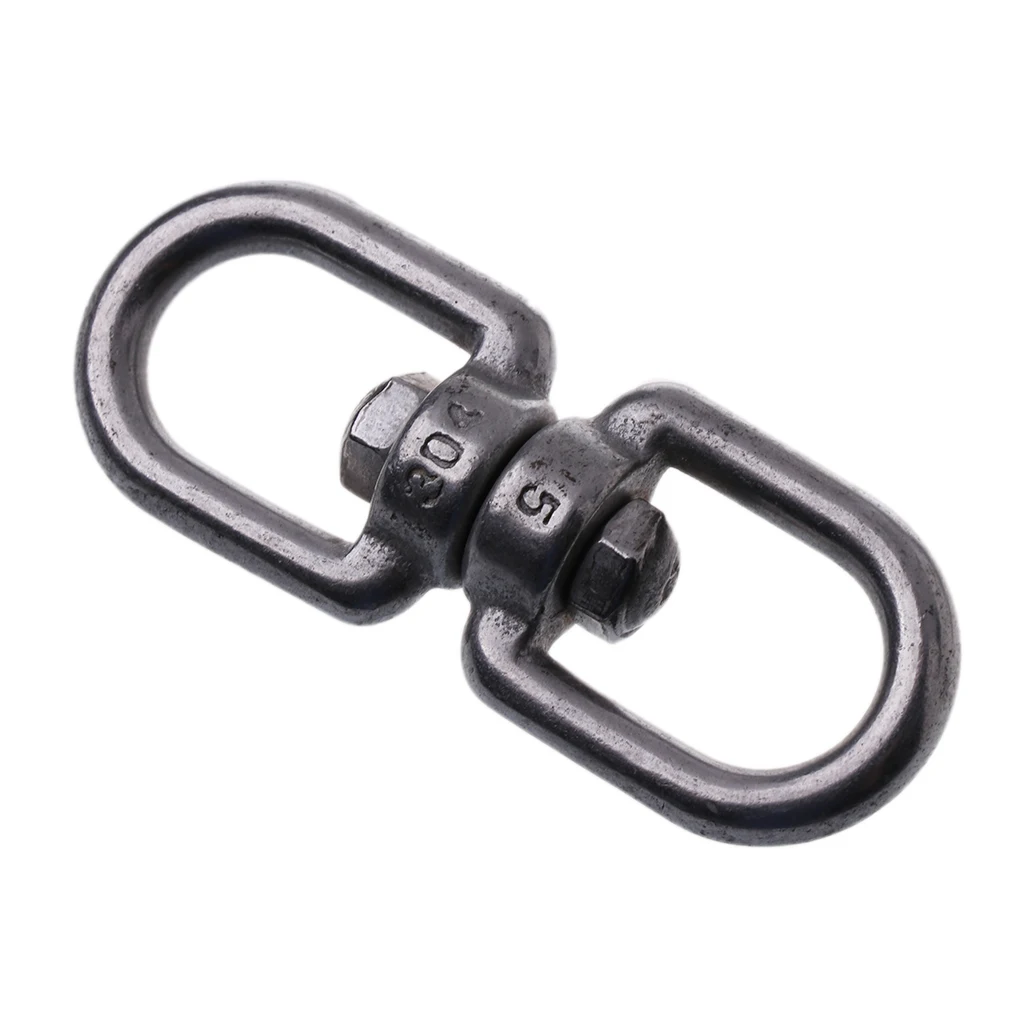 

EDC 8 Shape Rotary Buckle Safety Climbing Swivel Hook Connector Carabiner Clasp