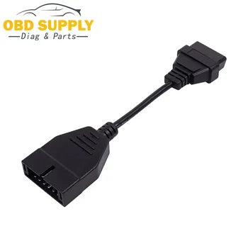 

OBD Cable 12 PIN to 16 PIN OBD1 to OBD2 Connect Cable For GM Car Diagnostic Tool Cable For GM 12 PIN Diagnostic Connerctor