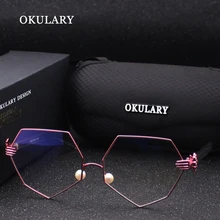 Для женщин солнцезащитные очки 3 цвета серый/синий/розовый поляризованные UV400 с коробокой