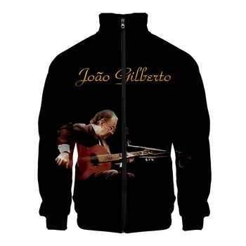 

Joao Gilberto Harajuku Fashion 2019 New Arrival 3D Stand Collar Streetwear Men/Women Hip Casual Zip-up Janpanese Jacket