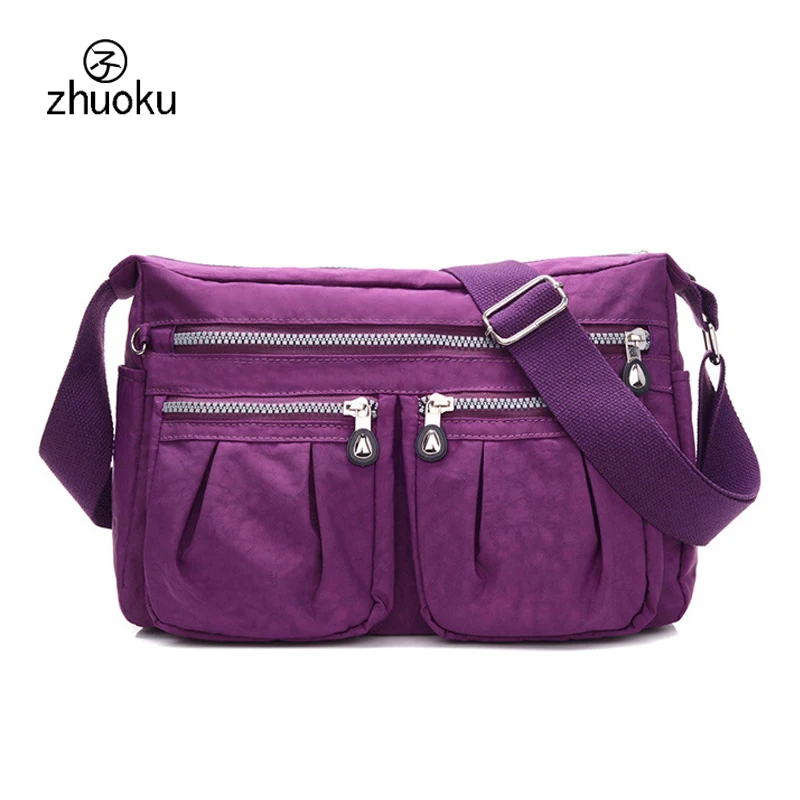 

Women Messenger Bags 2017 Good quality waterproof nylon Shoulder bag female bags 15-25 days to Moscow AliExpress shipping L215