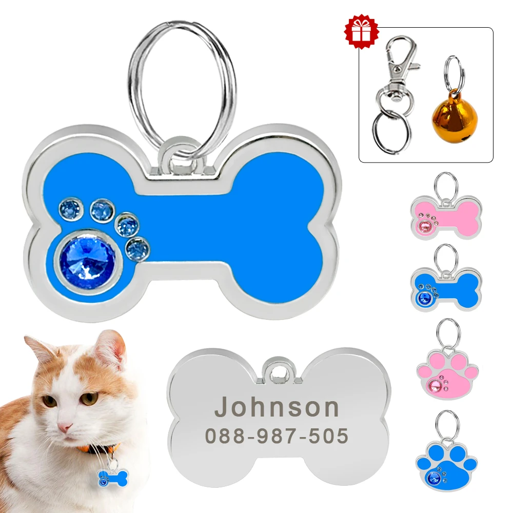 Etiquettes Personnalisees D Identification De Chien Os Patte En Forme De Chat Animaux Domestiques Plaque De Noms Personnalisee Avec Strass Rose Pour Animaux Domestiques Aliexpress Etiquettes Personnalisees D Identification De Chien Os Patte En Forme De Chat Animaux Domestiques Plaque De Noms Personnalisee Avec Strass Rose Pour Animaux Domestiques Aliexpress