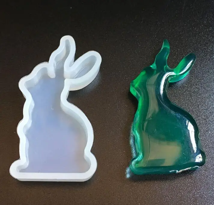 XCDIY силиконовая форма для ювелирных изделий Подвеска милые животные кошка кролик олень лошадь Смола Силиконовая Форма Ремесло Ювелирные изделия Кулон DIY