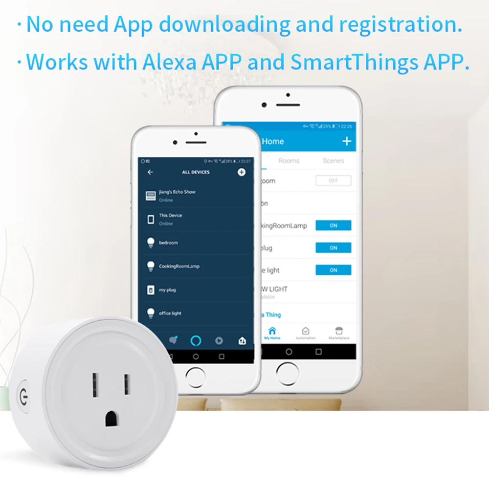 Умная розетка eWeLink ZigBee HA Gateway Wi Fi совместимый с Alexa APPSmart Things Hub Wink беспроводной
