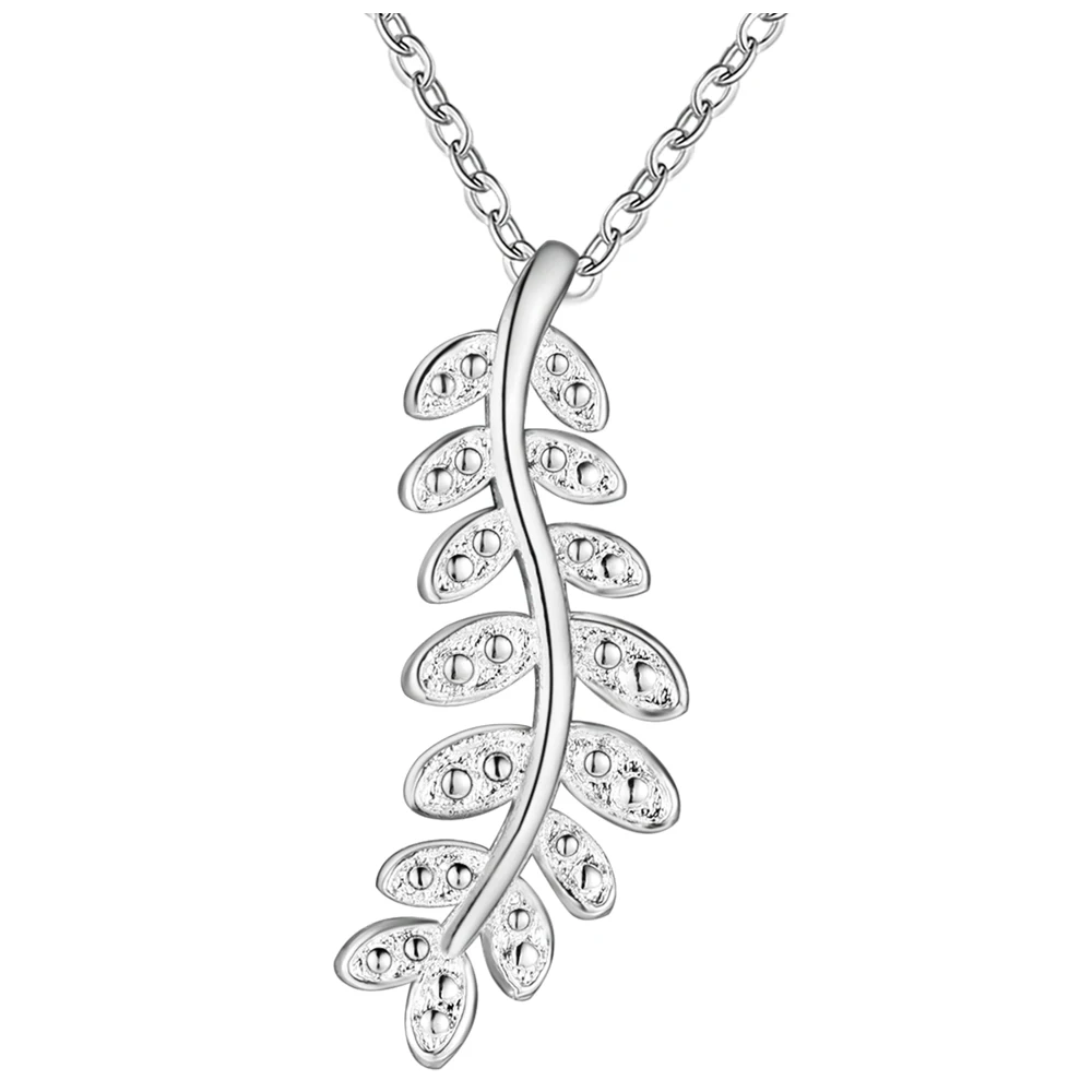 

2016 New Oliver Branch Necklace Vashiria Fashion 925 Silver Jewelry Friendly Trendy Necklace Best Gift For Friends PN690