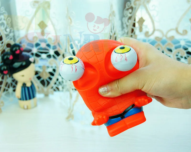 Инновационная декомпрессионная вентиляционная игрушка щепотка два глаза взгляд лопнувшая глаз паук-кукла