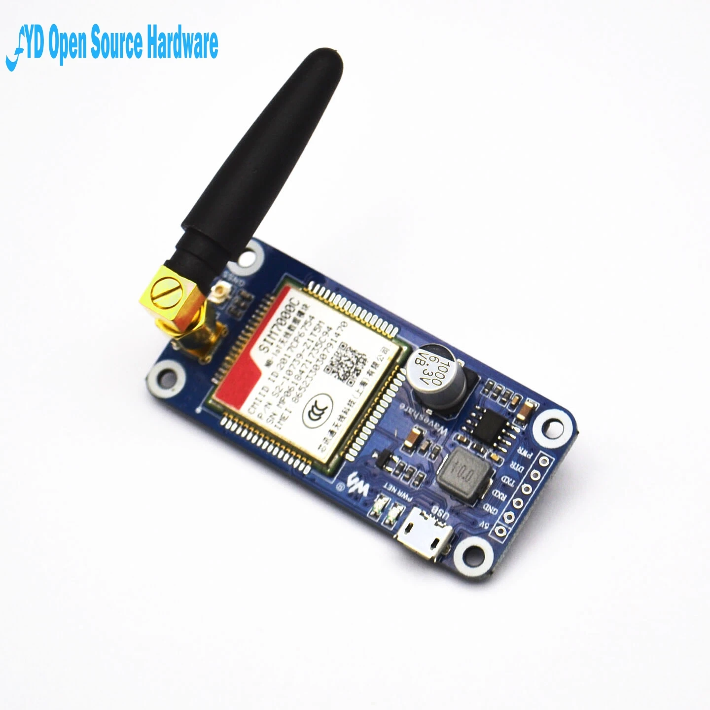 

1pcs SIM7000C GNSS GPS GPRS GSM Expansion Board For Raspberry Pi 2B/3B/3B+/Zero W/WH