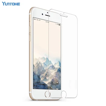 

50pcs/lot For iPhone 6plus 6S Plus 7plus 5.5'' inch 2.5D 0.3mm Premium Tempered Glass Screen Protector Toughened Protective Film
