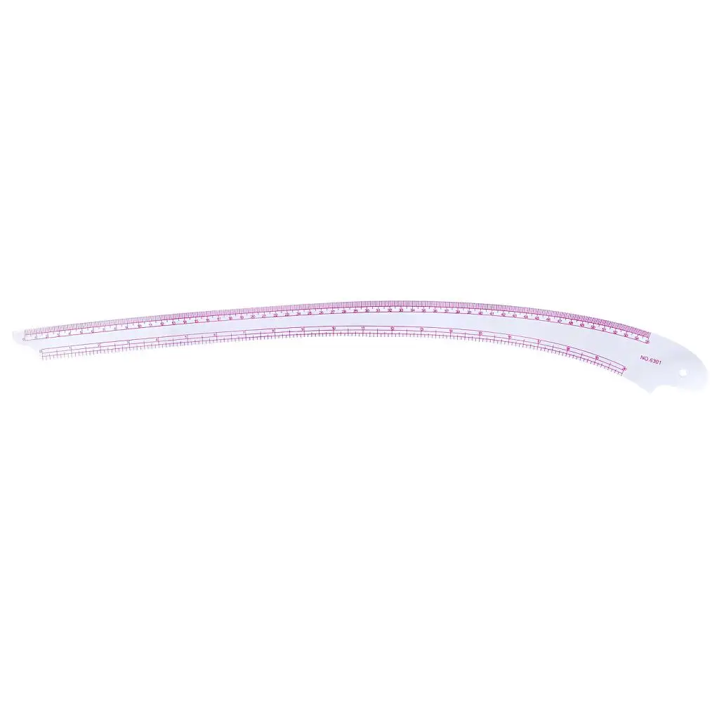 6Pcs Multi Function French Sewing Curve Ruler Set for Tailors Sewing Pattern Grading Making