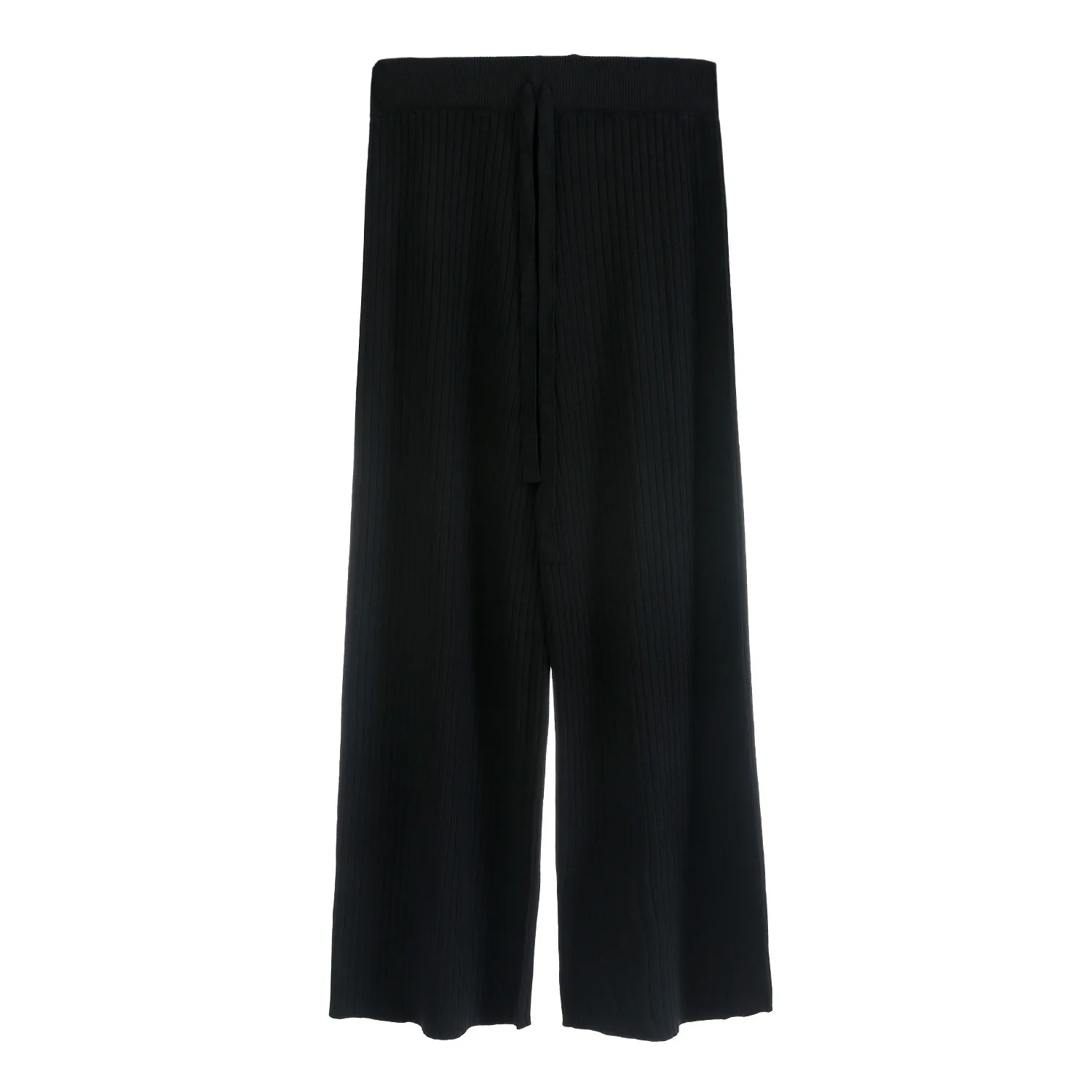 Mujer Versión marrón Delgada Ancha negro 0714 Cintura Sección Y Verano Hielo Beige Coreana Pierna Salvaje La Alta De blanco Cuentas Seda Primavera Pantalones q1ztt