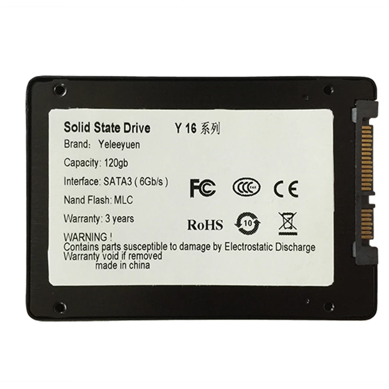 (Y16-ssd) 120 ГБ 60 2.5 ''sata 3 внутренний ноутбук ssd hd hdd MLC жесткий диск твердотельный