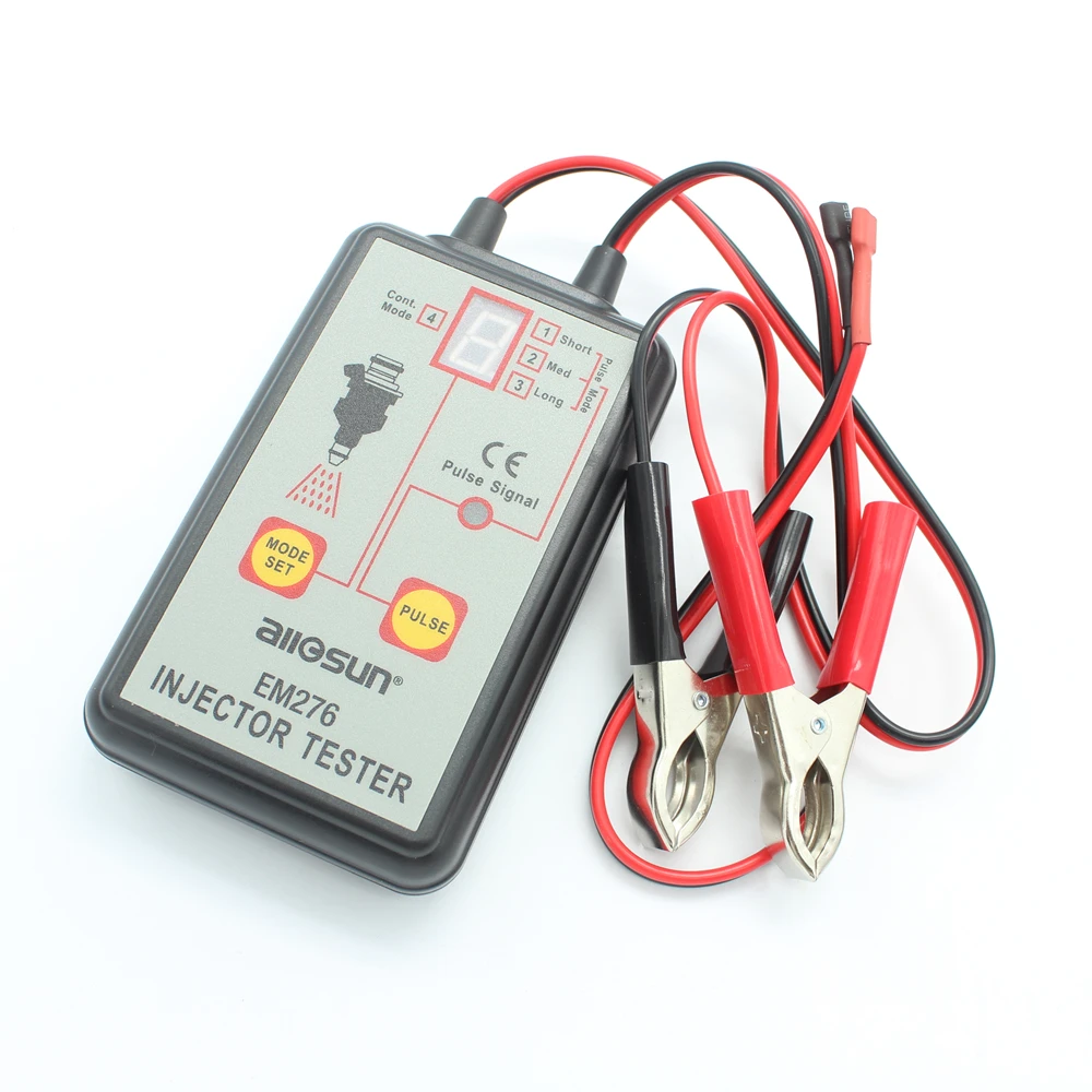 Fuel Injector Tester System Analyzer Scan Tool EM276 4 Pluse Modes