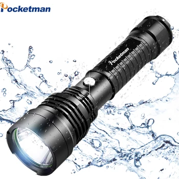 

Super Bright LED Tactical Flashlight Rechargeable Waterproof Linternas Torch Aluminum Alloy with 1*18650 or 3*AAA