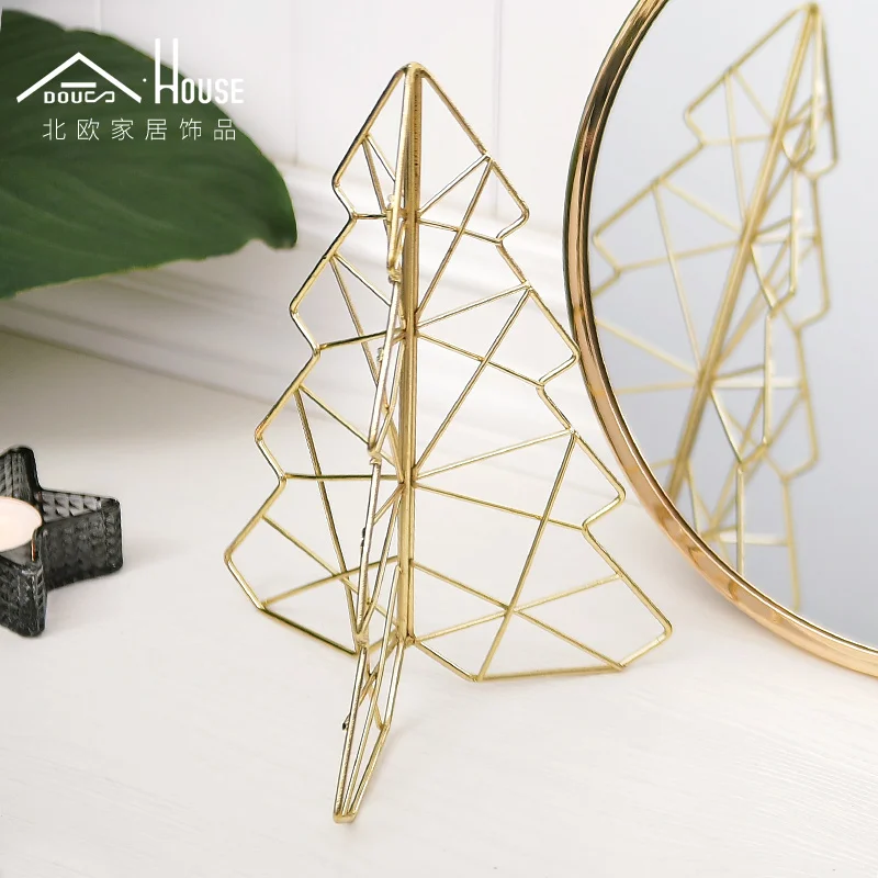 ADOUS скандинавские минималистичные Креативные украшения в стиле арт-деко из железа для гостиной, стола, домашнего интерьера, золотые украшения на рождественскую елку