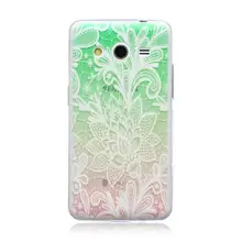 HATOLY For Samsung Galaxy Core 2 Case G355H Ultra Thin Phone Case Relief Painting Slim Soft