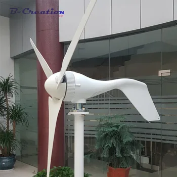 

400w New Gerador De Energia Small Wind Turbine Generator Household Micro 400w Generators and 600w wind controller For Home Use