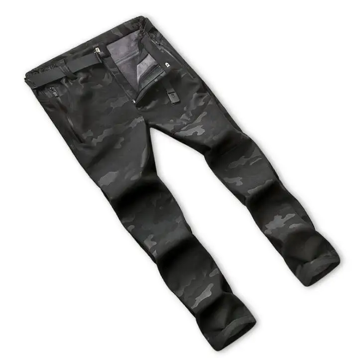 Nuevo invierno de los Hombres Calientes senderismo outoor interior polar Pantalones viento impermeable Pantalones camping trekking Pantalones
