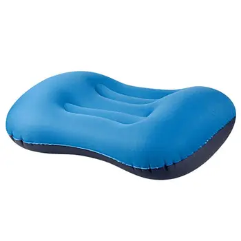 

Portable Outdoor Inflatable Practical Soft Storage Travel Camping Airplane Rest Pillow Neck Protection