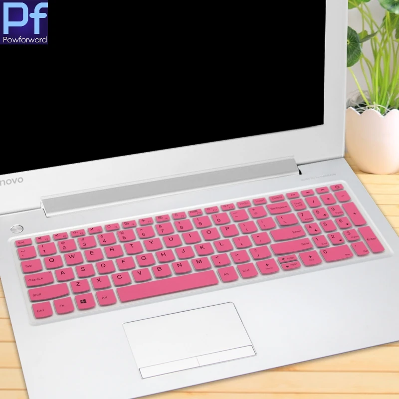 For Lenovo Ideapad 320 320C 330 520 530 530s 720-15ikb V330-15IKB Notebook PC 15.6 inch Laptop Keyboard cover Protector Cover - Цвет: pink