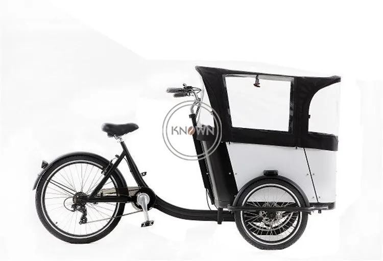 Good used Kids pedal version or electric bicycle bike cargo tricycle bike street food cart