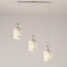 Modern Pendant Light Dinning Room Kitchen Hanging Lamp E27 Led bulb Gift White Iron Decor Home Lighting Fixtures 110-240V Modern Pendant Light Dinning Room Kitchen Hanging Lamp E27 Led bulb Gift White Iron Decor Home Lighting Fixtures 110-240V